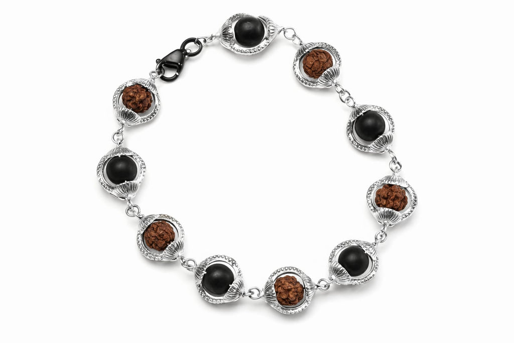 Karungali & Rudraksha Healing Bracelet.| Premium Quality