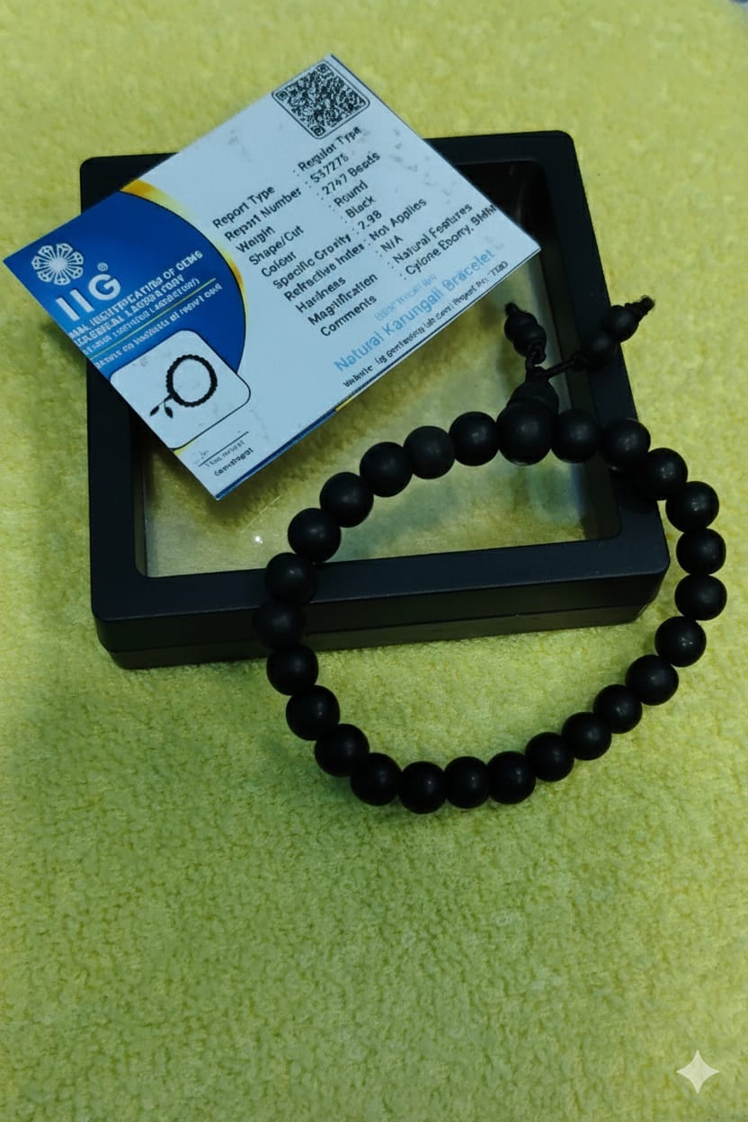 Karungali Bracelet – Original Ebony Wood Spiritual Bracelet