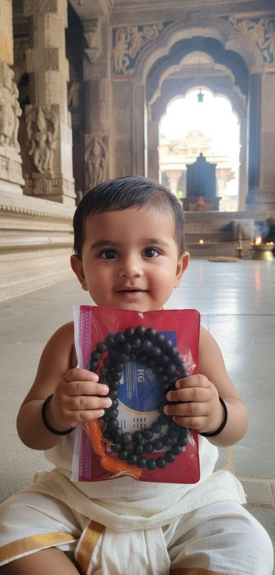 Original Karungali Wood Mala – Energy, Focus & Protection